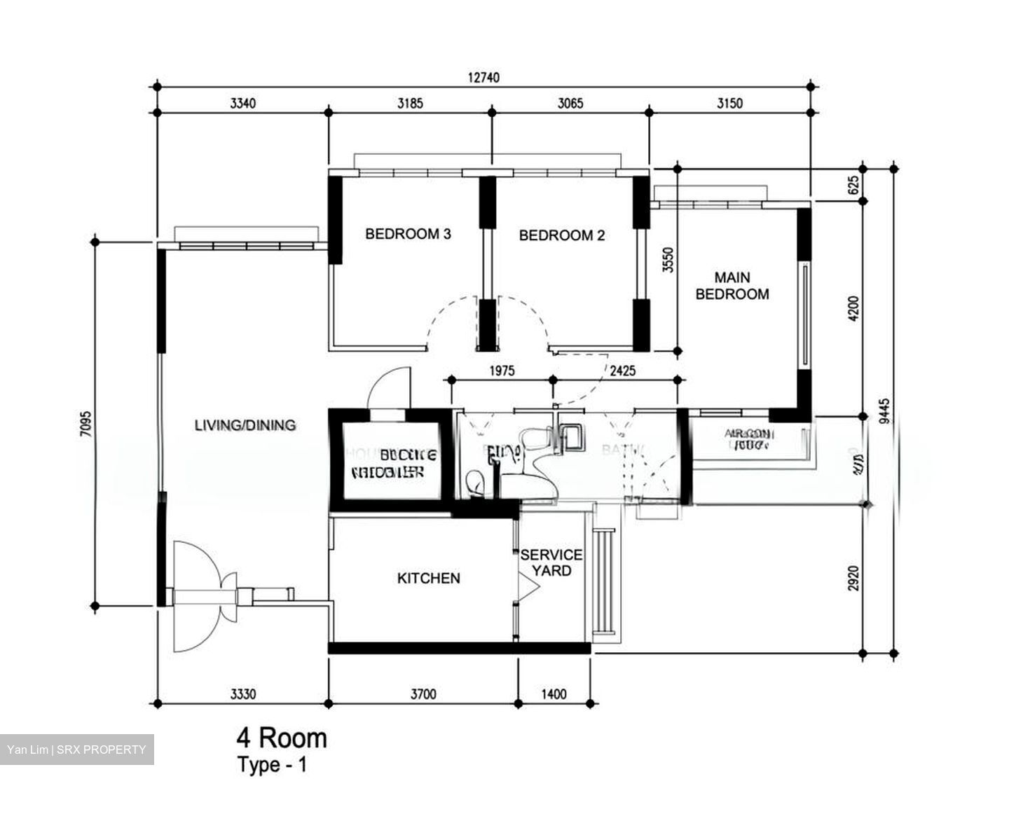 Blk 478B Valley Spring @ Yishun (Yishun), HDB 4 Rooms #502391331